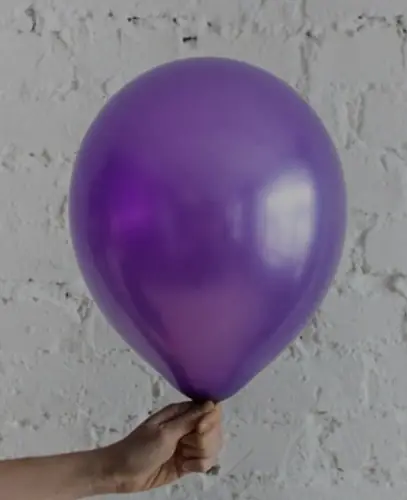 Шар фиолетовый металлик