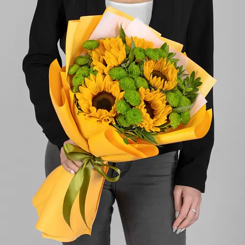 Солнечные подсолнухи