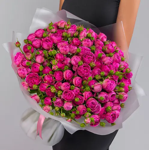 51 Роза в упаковке 