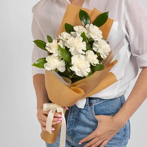 9 Нежных Гвоздик