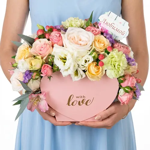 Шляпная коробка "Признание в любви"