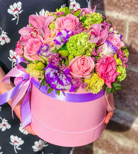 Шляпная коробка "Венецианский карнавал"