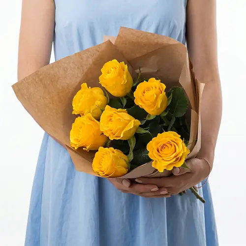 7 Жёлтых Роз